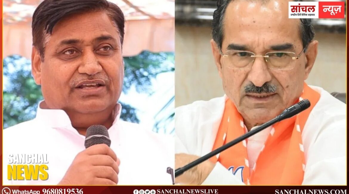 राजस्थान में SIR को लेकर सियासत; कांग्रेस ने BJP पर वोट चोरी और पंचायत चुनाव टालने का लगाया आरोप, BJP ने कांग्रेस को ही असली वोट चोर बताया, कांग्रेस ने निगरानी के लिए बनाए 51 हजार बीएलए