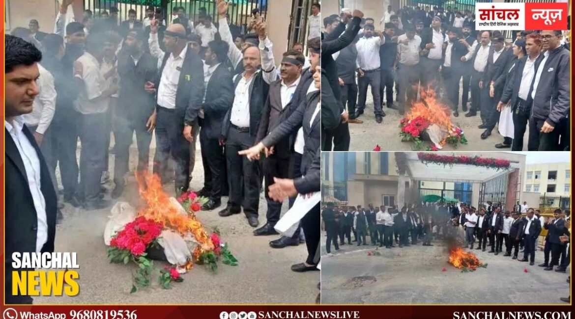 अजमेर में नए कोर्ट भवन उद्घाटन पर वकीलों का गुस्सा; 138 करोड़ का भवन फिर भी सुविधाएं अधूरी