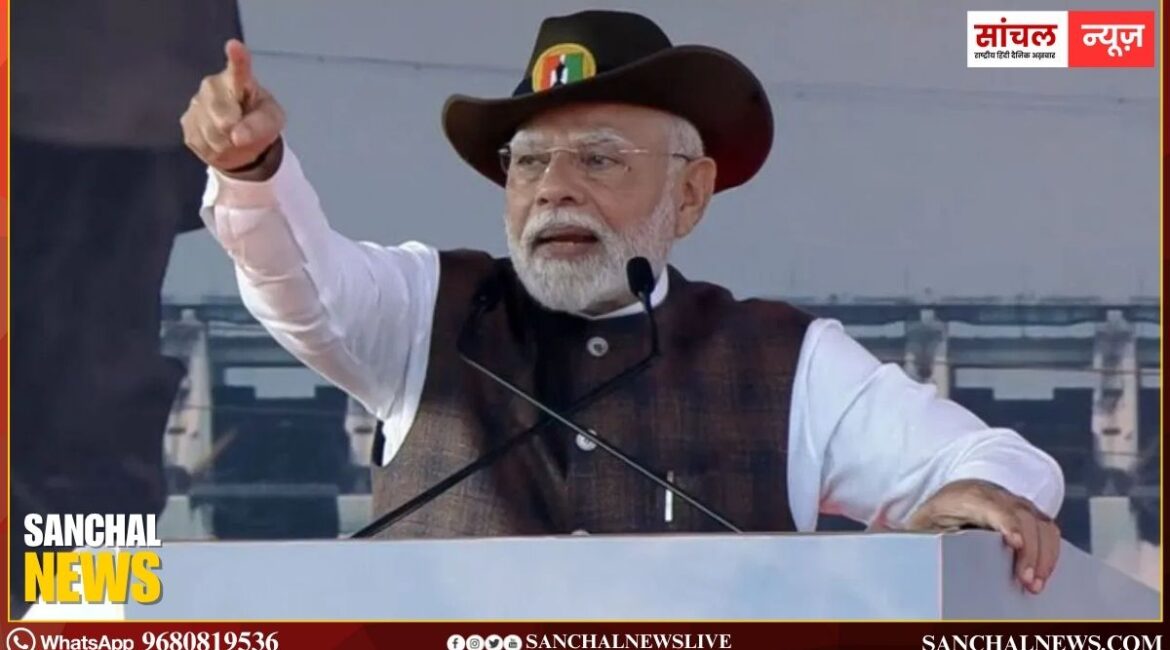 प्रधानमंत्री नरेंद्र मोदी ने राष्ट्रीय एकता दिवस के मौके पर कांग्रेस पर हमला; ‘कांग्रेस की वजह से पाक के कब्जे में गया कश्मीर का हिस्सा प्रधानमंत्री नरेंद्र मोदी ने राष्ट्रीय एकता दिवस के मौके पर कांग्रेस पर हमला; ‘कांग्रेस की वजह से पाक के कब्जे में गया कश्मीर का हिस्सा