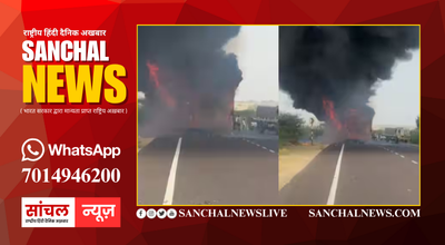 जैसलमेर में सवारियों से भरी बस में लगी आग, 20 लोगों की मौत की आशंका जैसलमेर में सवारियों से भरी बस में लगी आग, 20 लोगों की मौत की आशंका