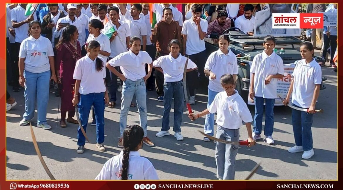 पाली सरदार पटेल की 150वीं जयंती; मंत्री ने दिया स्वदेशी अपनाने का संदेश, यूनिटी मार्च के दौरान लोगों की दिलाई शपथ