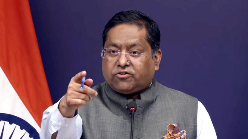 भारत ने पाकिस्तान को किया बेनकाब, पाकिस्तान भारत विरोधी दुष्प्रचार फैला रहा, पाकिस्तान के आरोप पर विदेश मंत्रालय के प्रवक्ता रणधीर जायसवाल ने लगाई लताड़