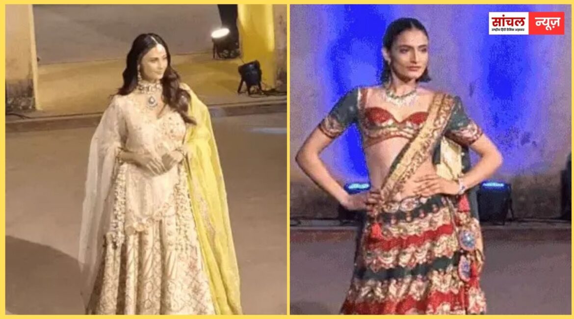 जयपुर में पहली बार फैशन शो; बॉलीवुड अभिनेत्री डेजी शाह, अभिनेता शालीन भनोट ने किया रैम्पवॉक, मंत्री-सांसद भी पहुंचे