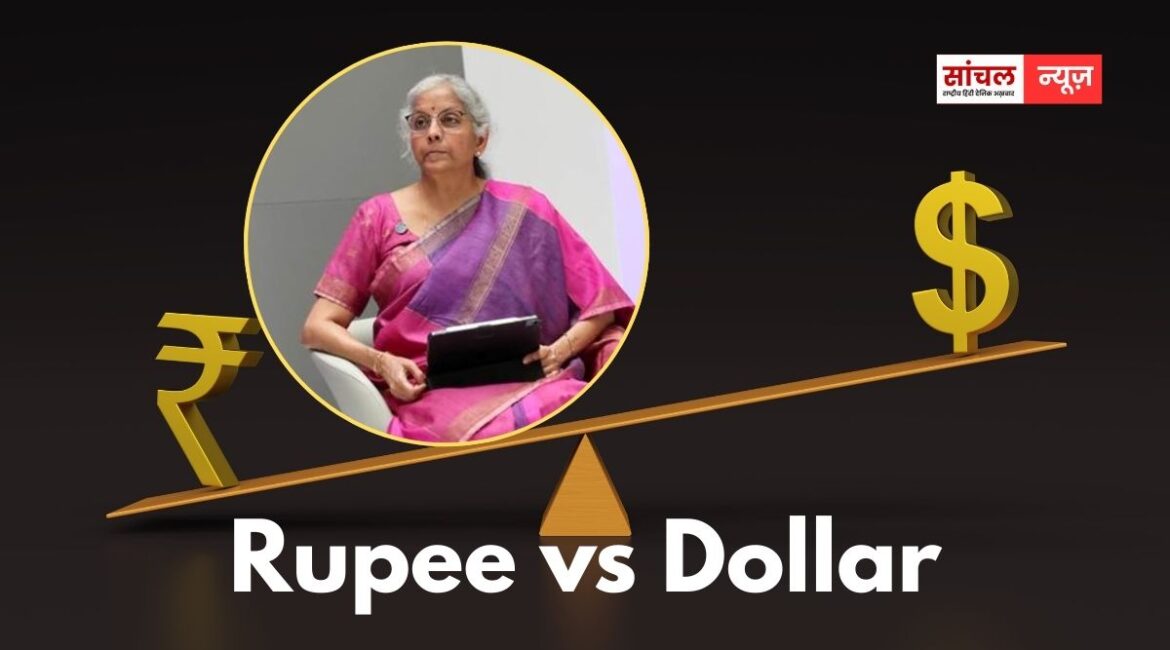 डॉलर के मुकाबले रुपये में गिरावट; आया वित्त मंत्री का बयान, जानें क्या कहा उन्होंने?