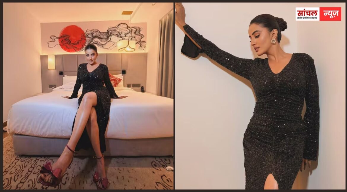 भोजपुरी एक्ट्रेस अक्षरा सिंह ने ढाया कहर, ब्लैक कलर की बॉडीकॉन ड्रेस, अदाओं पर फिदा हुए फैंस