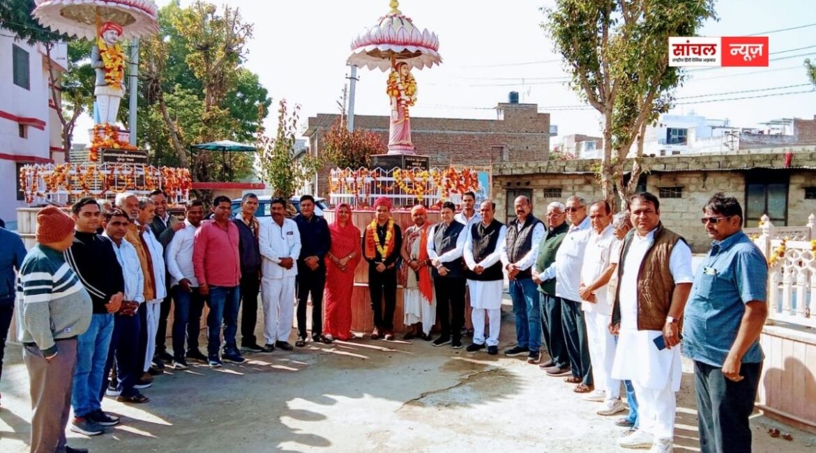 सुमेरपुर : माली समाज सेवा संस्थान ने मनाई क्रांतिकारी शिक्षिका और समाज सुधारक सावित्रीबाई फुले जयंती