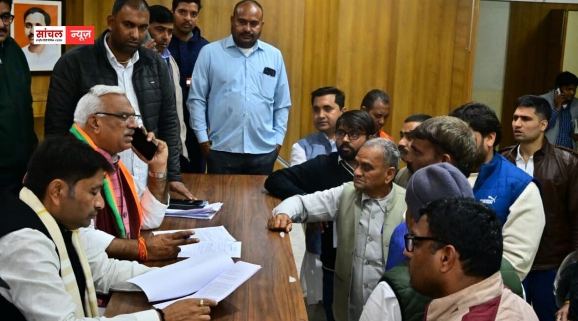 कांग्रेस नेता की बीजेपी दफ्तर में ‘एंट्री’ से मचा हड़कंप, गृह राज्य मंत्री ने पिछली सरकार पर तीखे तंज भी कसे