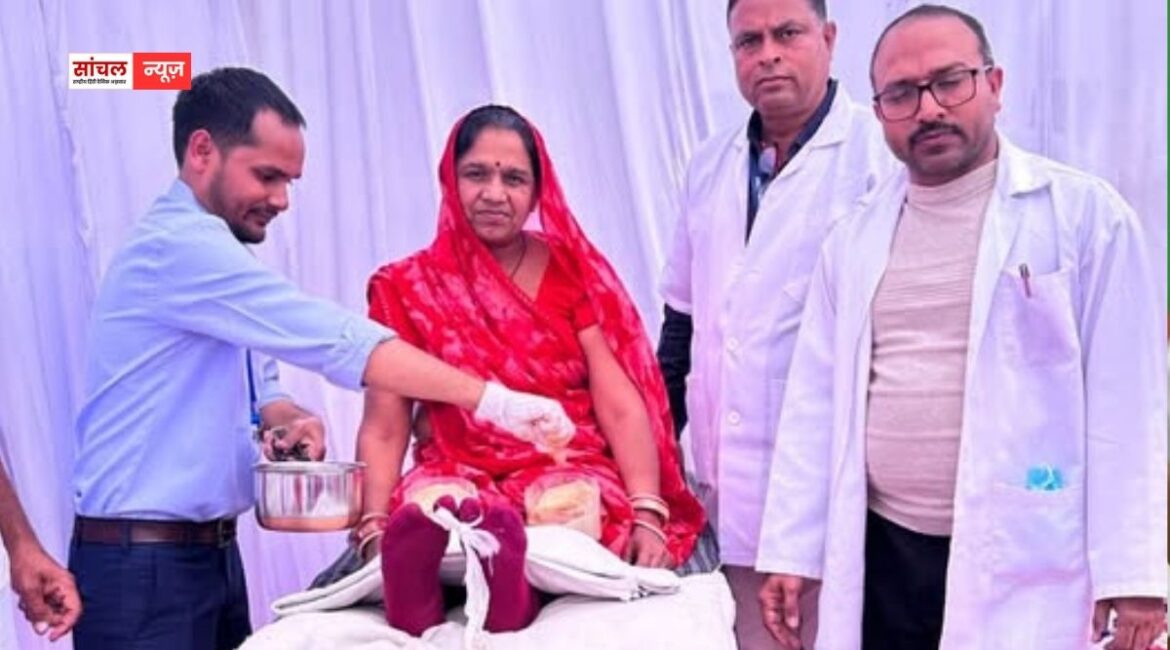 सुमेरपुर में 10 दिवसीय निःशुल्क अन्तरंग आयुर्वेद शल्य चिकित्सा शिविर आयोजित आमजन हुए लाभान्वित