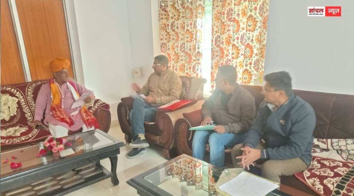 अनुसूचित जाति वित्त एवं विकास आयोग के अध्यक्ष राजेंद्र कुमार नायक ने किया पाली का दौरा, अधिकारियों के साथ की समीक्षा बैठक