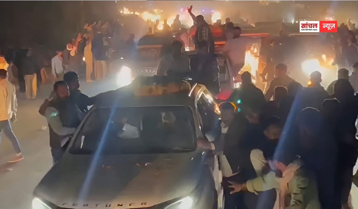 अजमेर में भारी संख्या में पुलिस बल तैनात, सांसद हनुमान बेनीवाल के जयपुर की ओर कूच के ऐलान के बीच अजमेर में प्रशासनिक हलचल