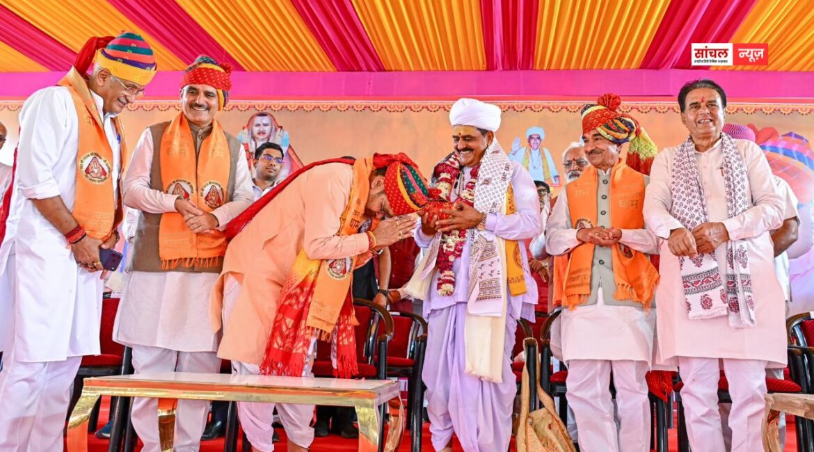 जोधपुर के शिकारपुरा आश्रम में रामनवमी मेले में बोले CM भजनलाल शर्मा, पीएम मोदी के नेतृत्व में तीर्थ स्थलों का हो रहा विकास