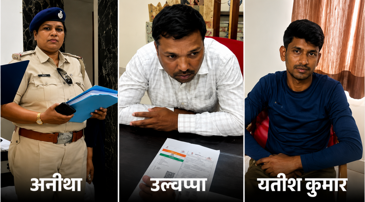 जयपुर में रिश्वत लेते बेंगलुरु पुलिस की महिला SI समेत तीन गिरफ्तार जयपुर में रिश्वत लेते बेंगलुरु पुलिस की महिला SI समेत तीन गिरफ्तार